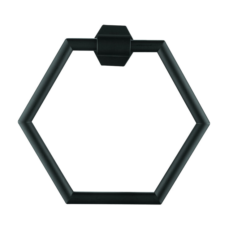 15West, Set de Accesorios para Baño York - Negro Mate — Imagen 3 de 4