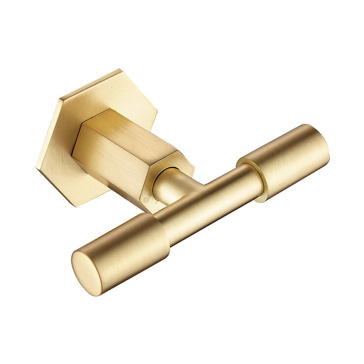 15West, Set de Accesorios para Baño York - Oro Cepillado — Imagen 2 de 4