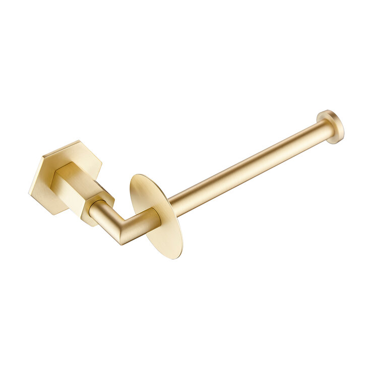 15West, Set de Accesorios para Baño York - Oro Cepillado — Imagen 3 de 4