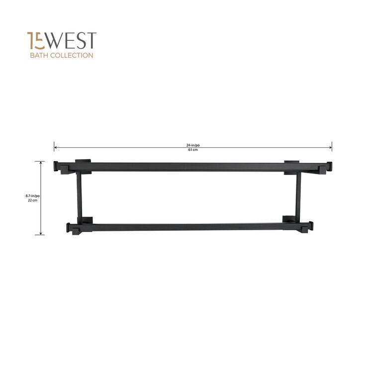 15West, Toallero de Baño Wright — Imagen 3 de 4