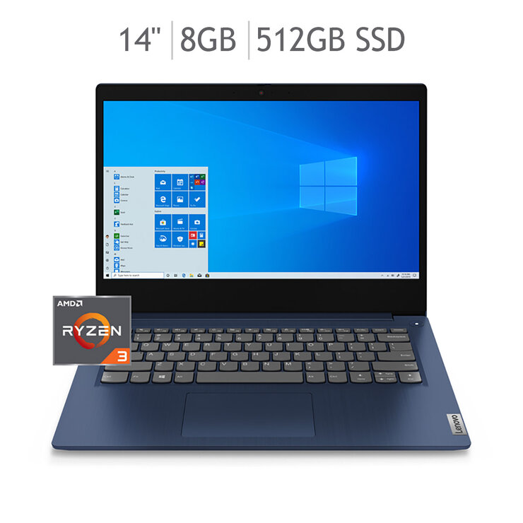 Lenovo Laptop IdeaPad 3 AMD Ryzen 3-5300U — Imagen 1 de 4
