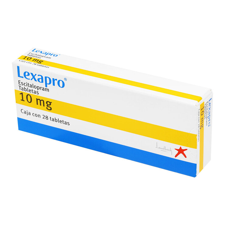 Lexapro 10 MG 28 Tabletas — Imagen 2 de 3