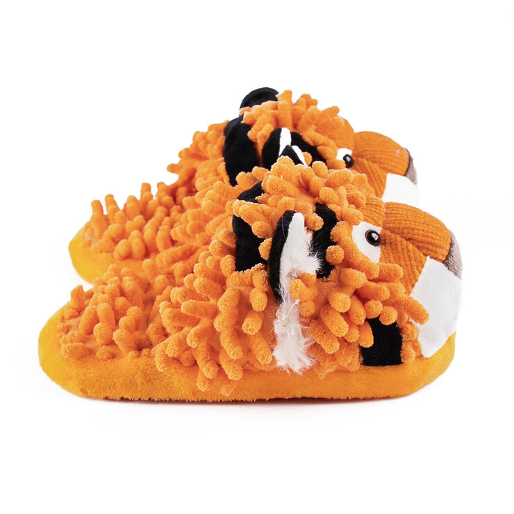 Cozy Home Pantufla Fuzzy Tigre para Niño/Niña hasta Talla 18 — Imagen 2 de 3