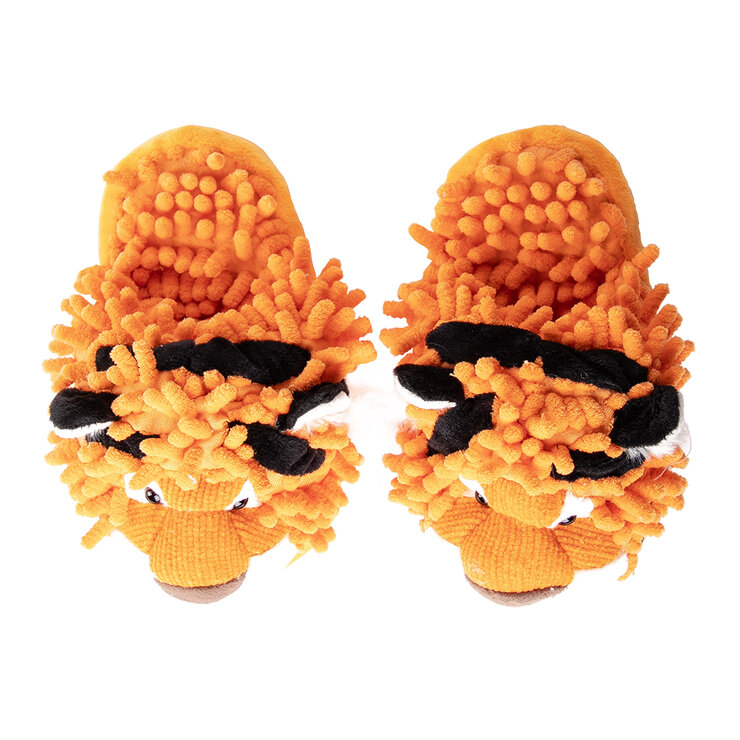 Cozy Home Pantufla Fuzzy Tigre para Niño/Niña hasta Talla 18 — Imagen 3 de 3