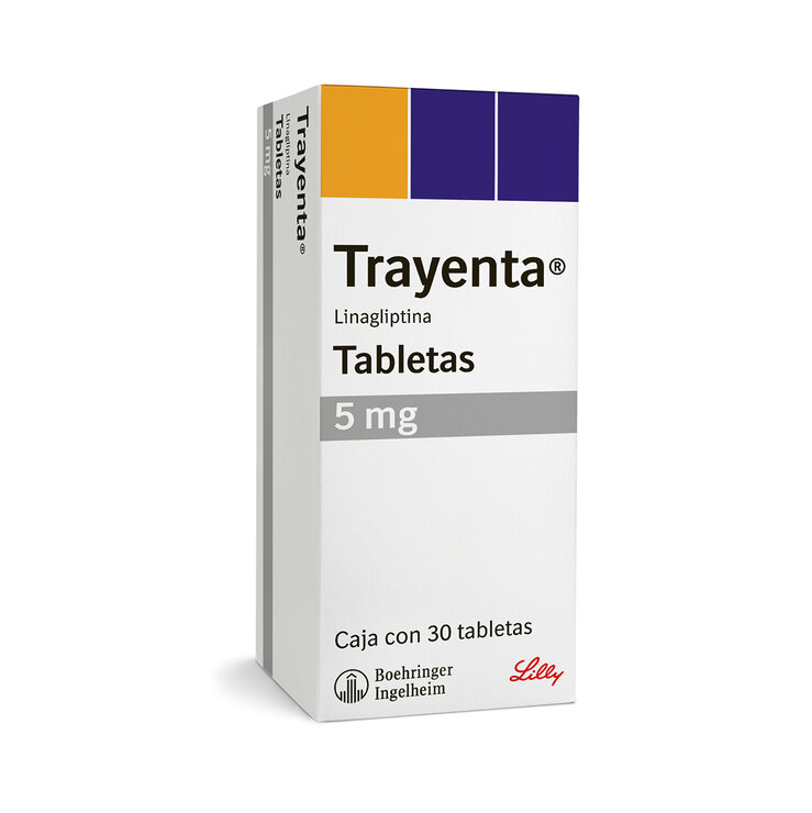 Trayenta 5mg  30 Tabletas — Imagen 1 de 2