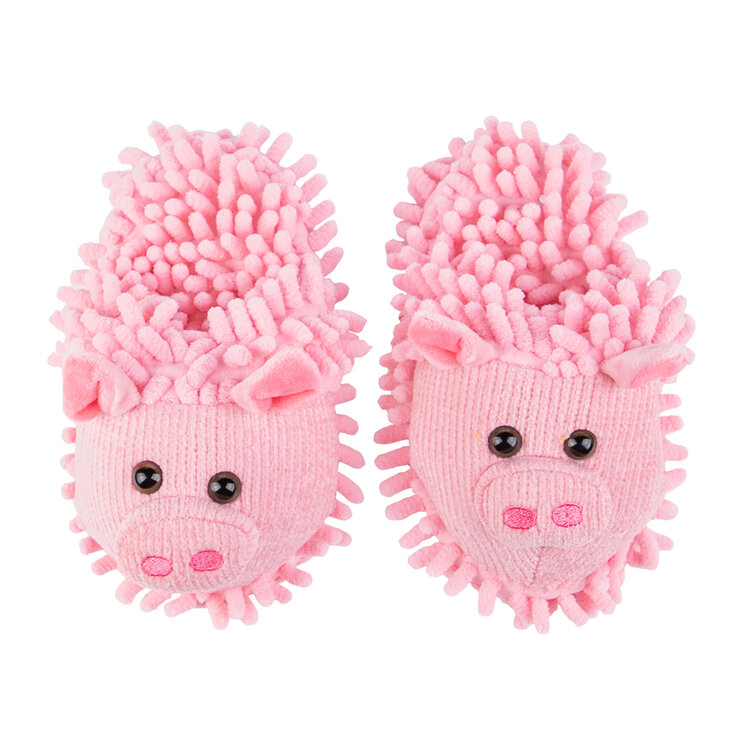 Cozy Home Pantufla Fuzzy Puerco para Niño/Niña hasta Talla 18 — Imagen 1 de 3