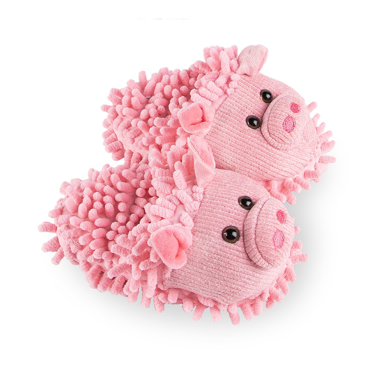 Cozy Home Pantufla Fuzzy Puerco para Niño/Niña hasta Talla 18 — Imagen 3 de 3