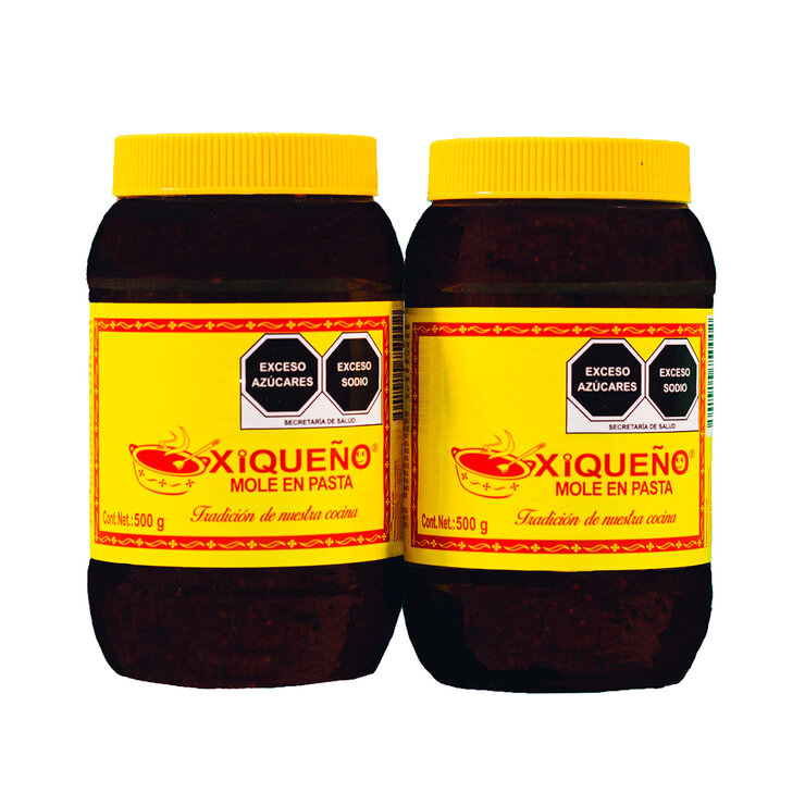 Xiqueño Mole en Pasta 2 pzas de 500 g