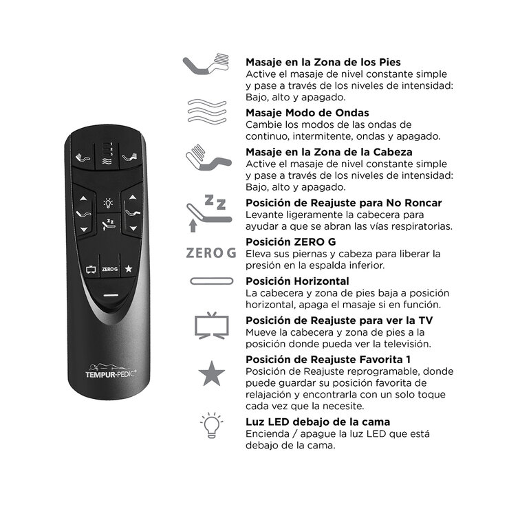 Tempur One + Ergo Matrimonial — Imagen 4 de 4