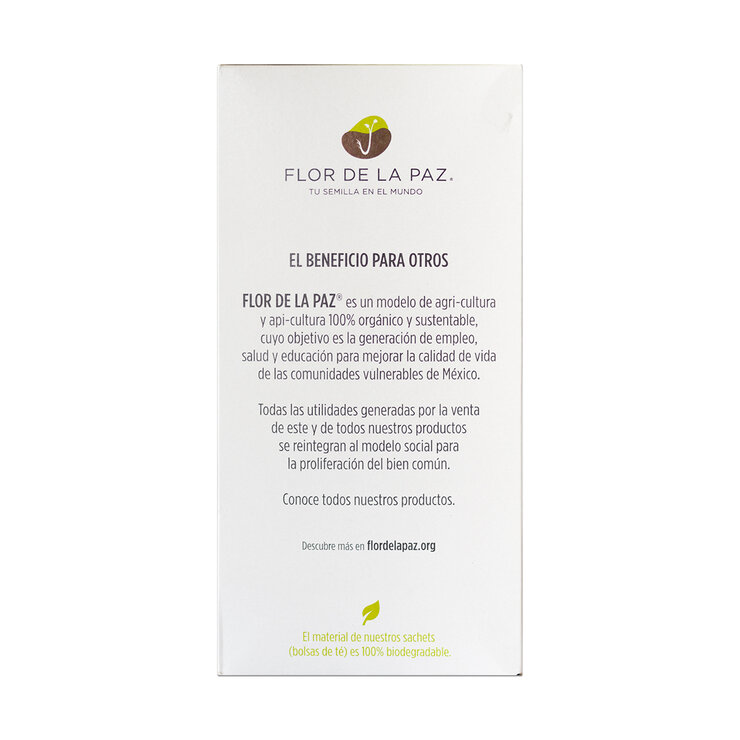 Flor de La Paz Té Organico kit 4 cajas con 16 sachets — Imagen 2 de 4