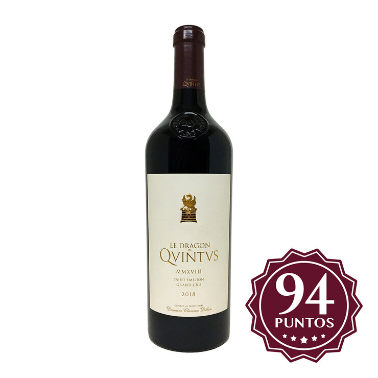 Vino Tinto Le Dragon De Quintus 2018 750ml — Imagen 1 de 3