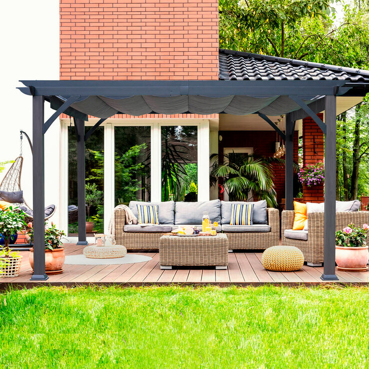 Shandong, Pérgola Cosmos de 3.6 m x 3.6 m — Imagen 1 de 4