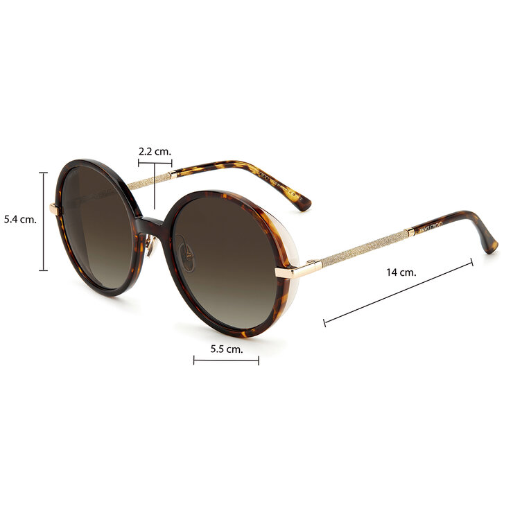 Jimmy Choo EMA/S Lentes de sol — Imagen 3 de 4