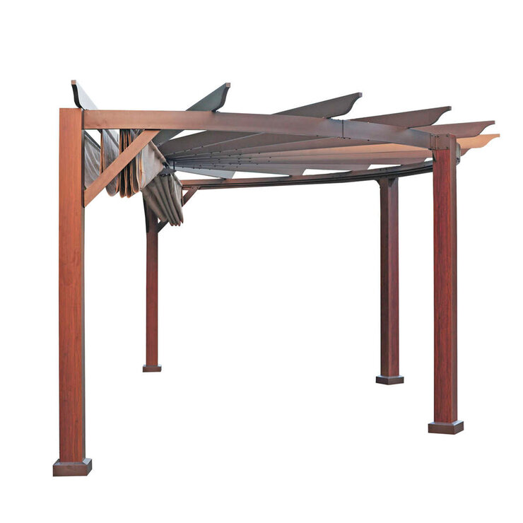 Shandong, Pérgola Semicircular Iris de 3 m x  6.5 m — Imagen 2 de 4