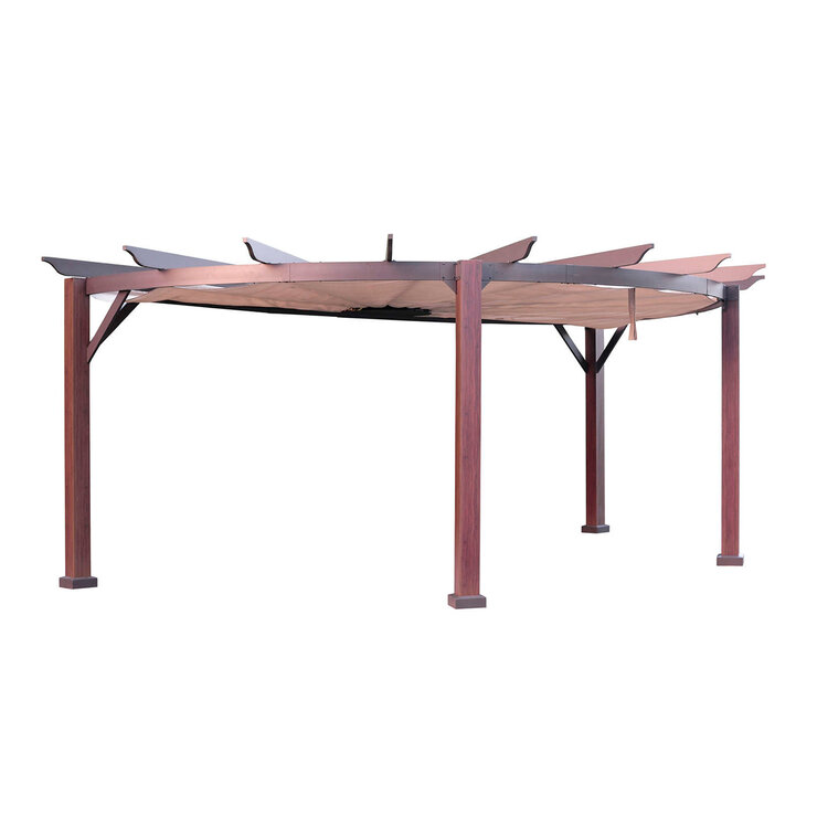 Shandong, Pérgola Semicircular Iris de 3 m x  6.5 m — Imagen 3 de 4