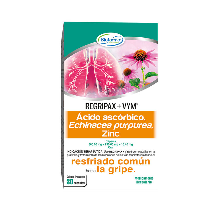 Regripax + VYM 2 de 30 cápsulas — Imagen 1 de 4