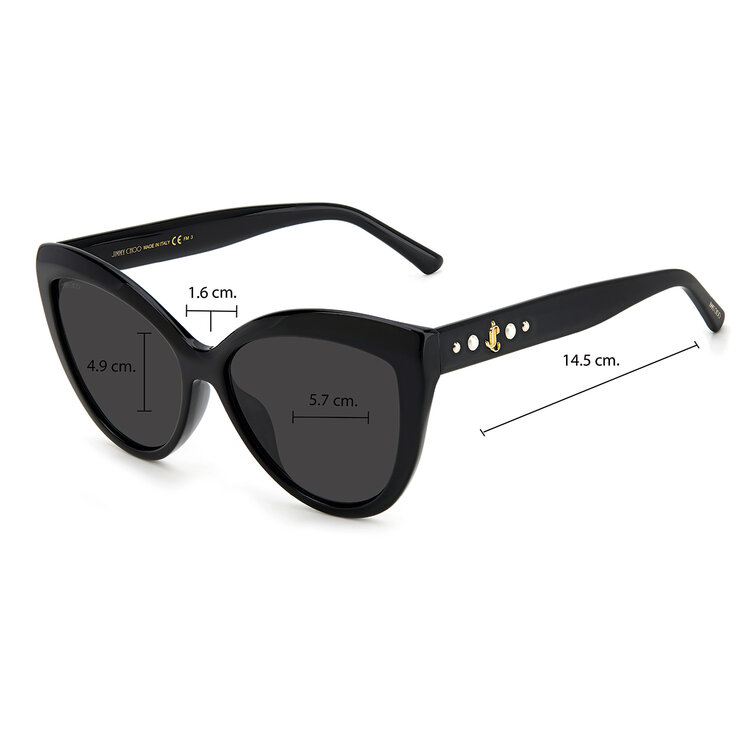 Jimmy Choo SINNIE/G/S Lentes de sol — Imagen 2 de 4