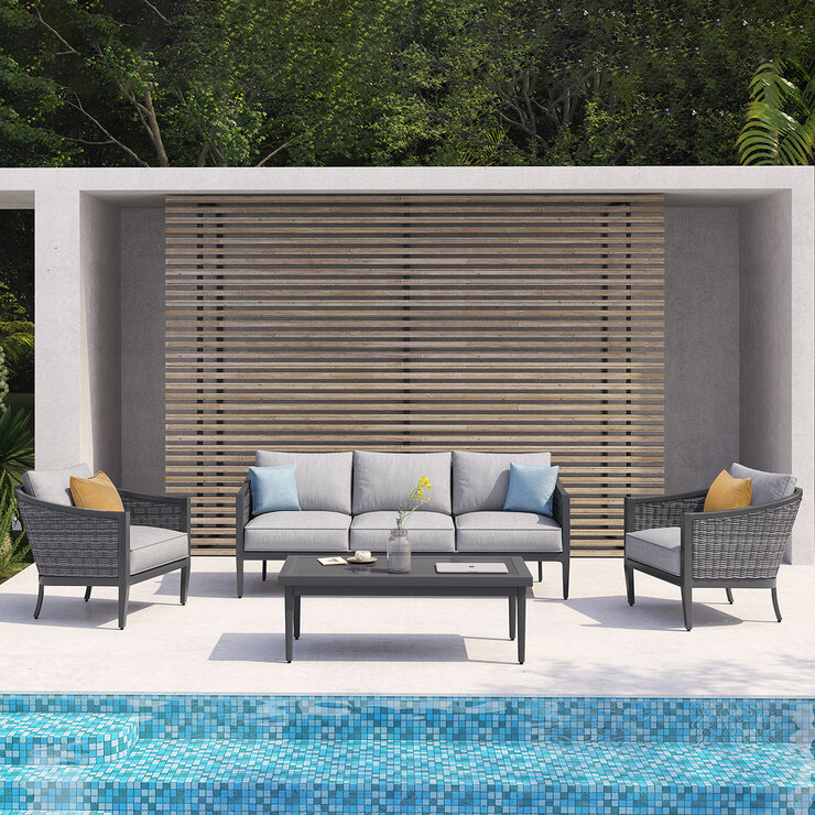 Ove Decors, Sala para Jardín Kelsey de 4 piezas — Imagen 2 de 4