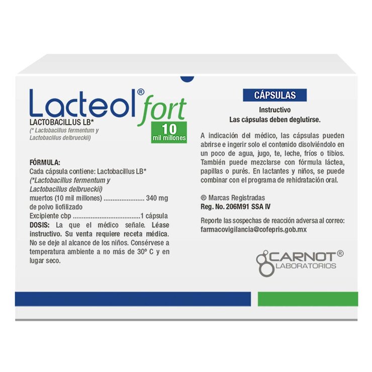 Lacteol Fort 16 Cápsulas — Imagen 2 de 2
