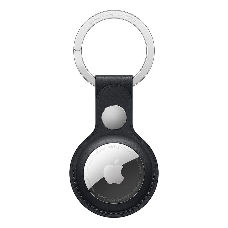 Apple Llavero de Piel para el AirTag Azul Medianoche — Imagen 1 de 3