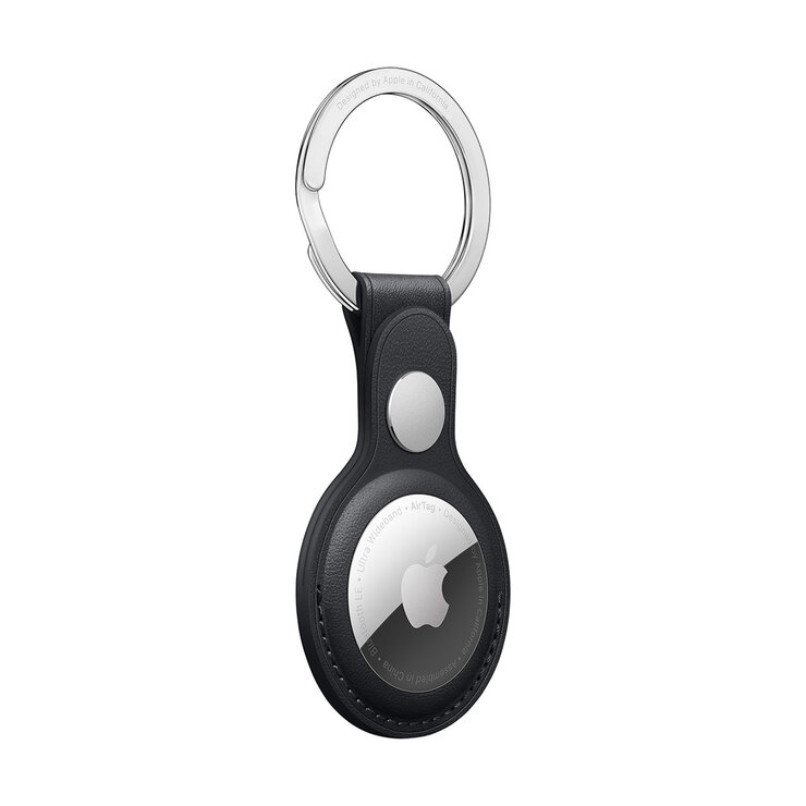 Apple Llavero de Piel para el AirTag Azul Medianoche — Imagen 3 de 3
