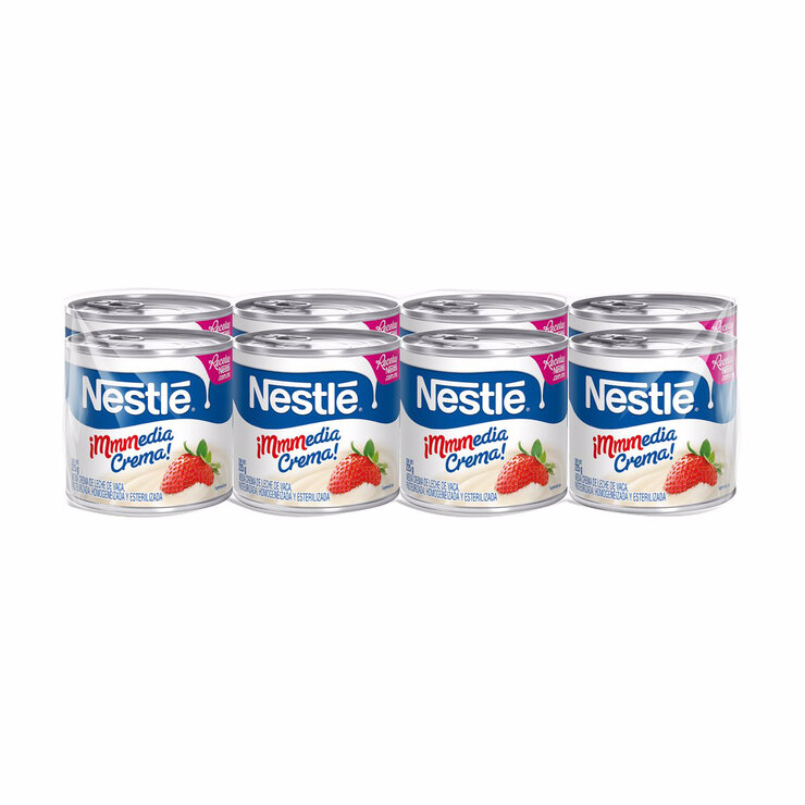 Nestle Media Crema 8 pzas de 225 g — Imagen 1 de 4