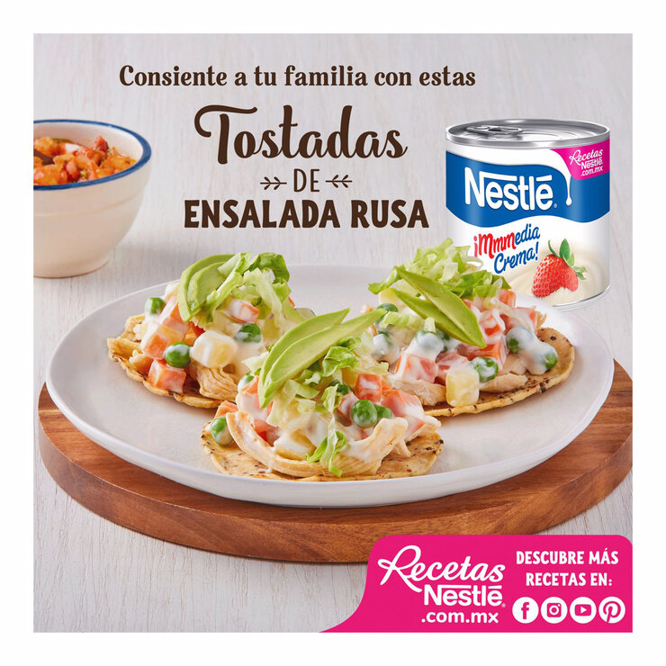 Nestle Media Crema 8 pzas de 225 g — Imagen 4 de 4