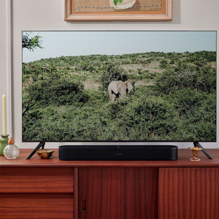 Sonos Beam G2 Barra De Sonido Inteligente De Tamaño Compacto  — Imagen 3 de 4