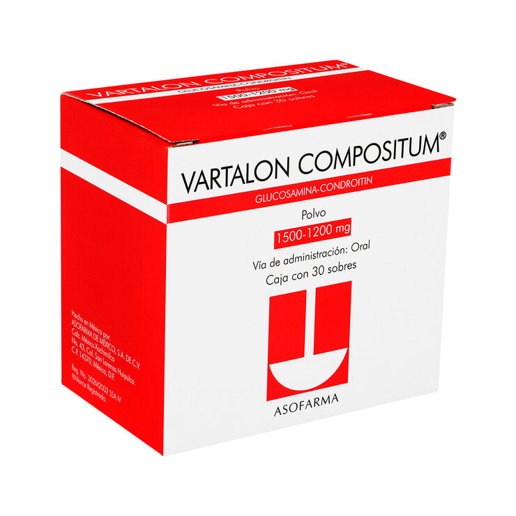 Vartalon Compositum Polvo 1500/1200 mg  30 Sobres — Imagen 2 de 3