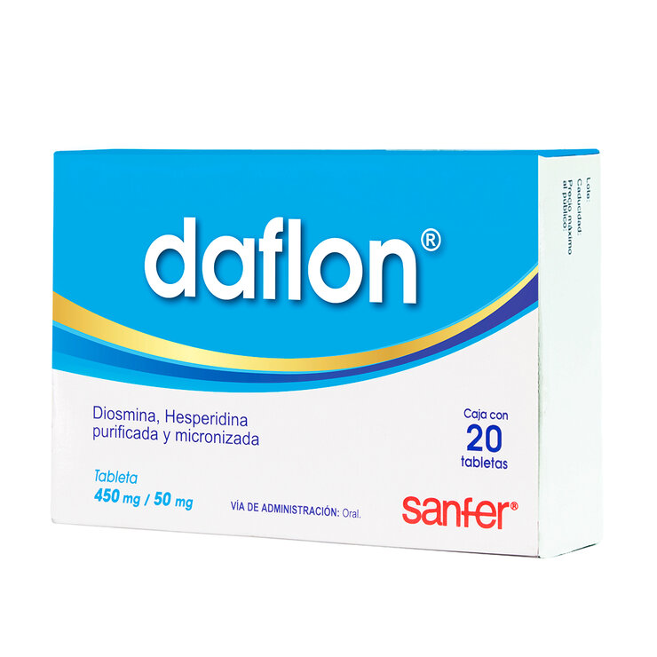 Daflon 500mg con 20 Tabletas — Imagen 3 de 3