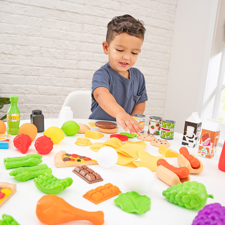 KidKraft Deliciosa Comida de Jugete Deluxe Tasty Treats con 115 piezas — Imagen 1 de 4