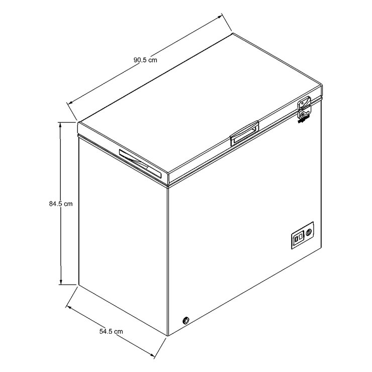 Congelador horizontal 7' Whirlpool — Imagen 3 de 3