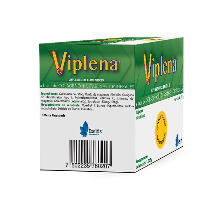 Viplena  60 Tabletas — Imagen 2 de 3