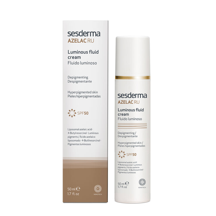 Sesderma AZELAC RU Fluido Luminoso SPF 50 ml — Imagen 2 de 3