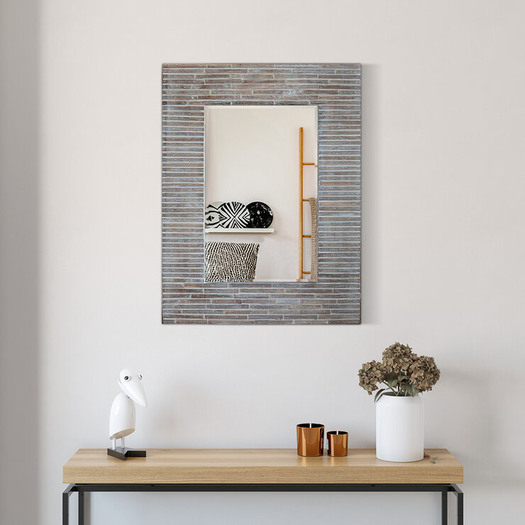 A&E, Espejo Gris Emmerson 60x80cm — Imagen 1 de 3