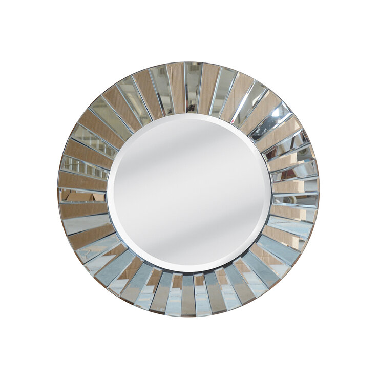 A&E, Espejo Redondo De Cristal Chester 76x76 cm — Imagen 2 de 3