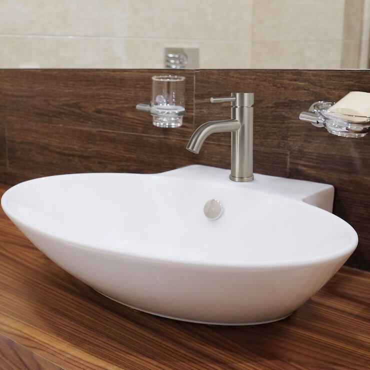 Rubinett, Grifo Monomando de Baño Satinado — Imagen 4 de 4