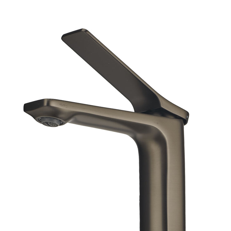 Rubinett, Grifo Monomando de Baño Paloma - Gun Metal — Imagen 3 de 4