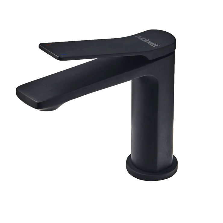 Rubinett, Grifo Monomando de Baño Paloma - Negro Mate — Imagen 2 de 4