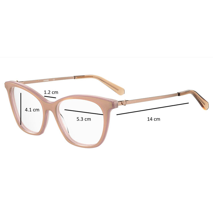 Moschino Love MOL579  Armazón Oftálmico — Imagen 3 de 4