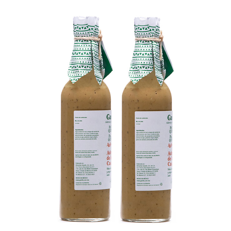 Gavilla Aderezo de la Casa 2 pzas de 500 ml — Imagen 3 de 3