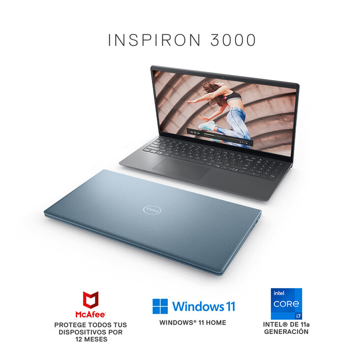 Dell Laptop Inspiron 15" Intel® Core™ i7-1165G7  — Imagen 3 de 4