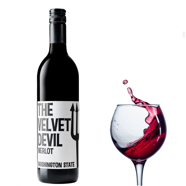 Vino Tinto The Velvet Devil 750ml — Imagen 2 de 3