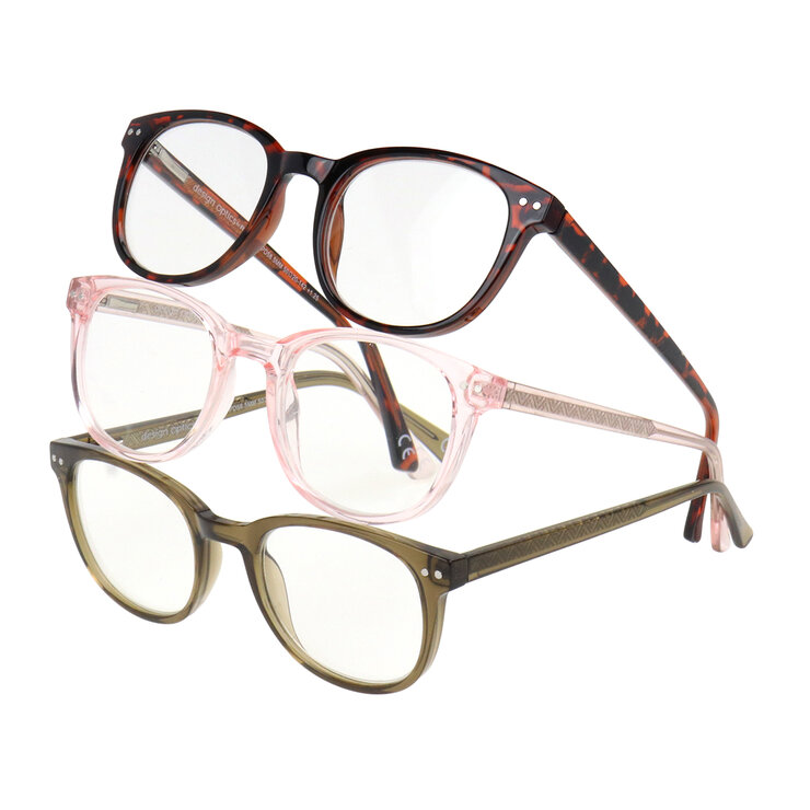 FOSTER GRANT, Lentes de Lectura, Dioptria +1.50, Andy, 3pzas — Imagen 1 de 4