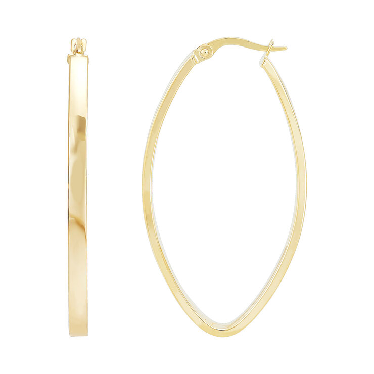 Aretes, Arracadas de Oro Amarillo de 14k — Imagen 2 de 4