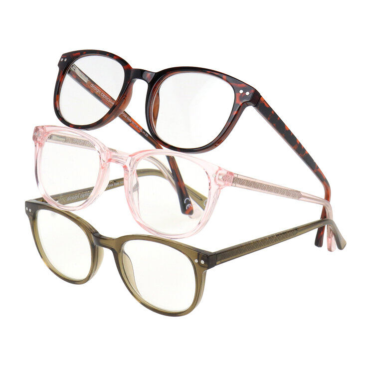 FOSTER GRANT, Lentes de Lectura, Dioptria +2.75, Andy, 3pzas — Imagen 1 de 4