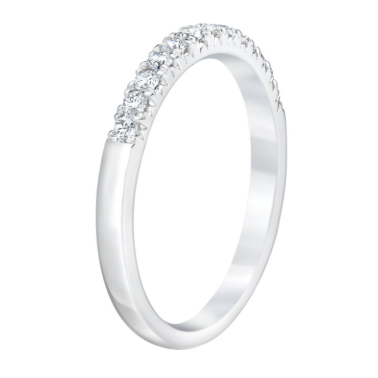Churumbela de diamantes, 0.25ctw, de Platino — Imagen 3 de 4