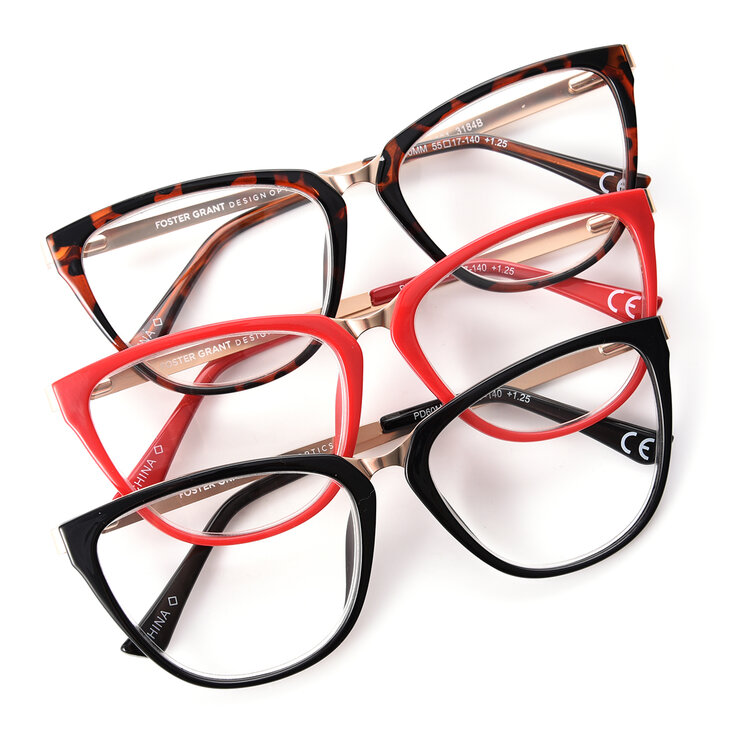 FOSTER GRANT, Lentes de Lectura, Dioptria +2.75, Lola, 3pzas — Imagen 2 de 4