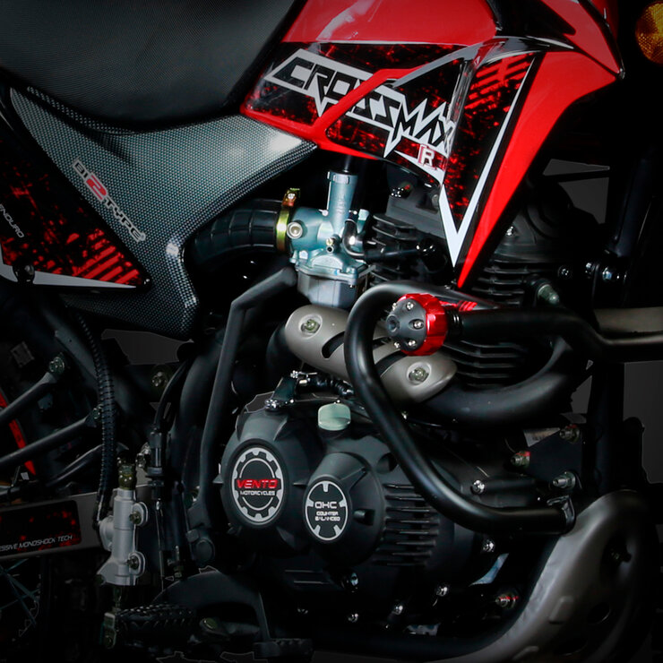 Vento Motocicleta Crossmax 250cc Roja — Imagen 3 de 3