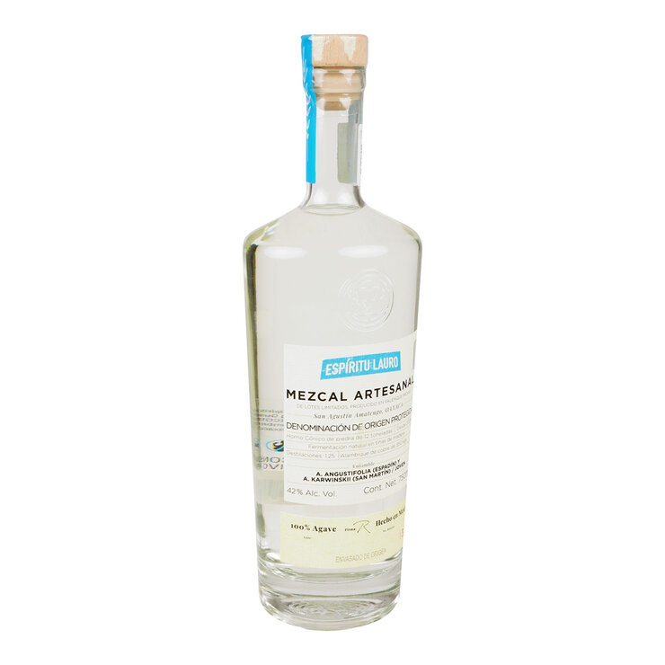 Mezcal Espíritu Lauro Joven 750ml  — Imagen 2 de 3